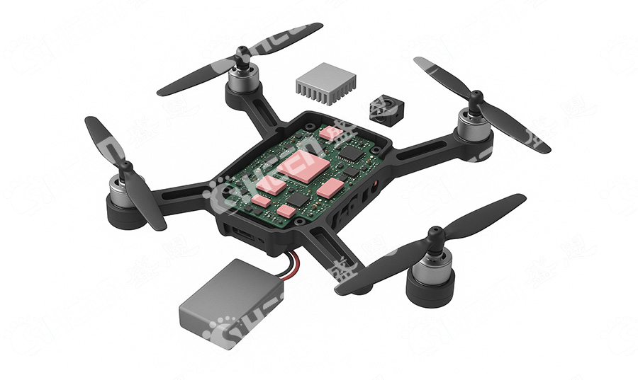 無(wú)人機(jī)散熱核心：導(dǎo)熱凝膠的應(yīng)用詳解與參數(shù)選擇指南